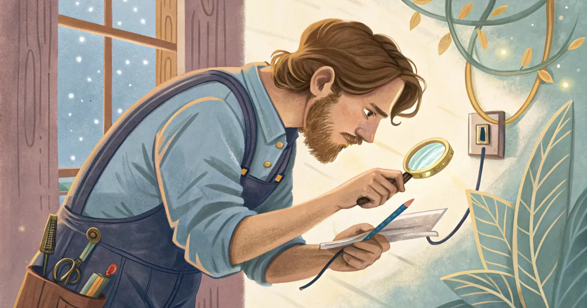 An electrician mid-wiring, illustrating how customers find local businesses through AI search in 2026.