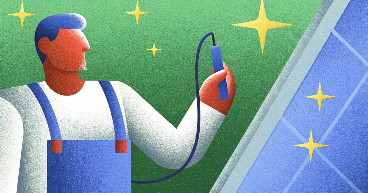An electrician at work, illustrating how Do I Turn My Electrician Business's Five-Star Reviews Into New Customers.